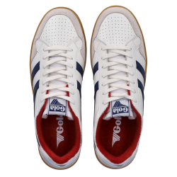 Gola Eagle 86 White/Navy/Deep Red/Gum