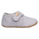 Living Kitzbühel Babyklettschuh unifarben Lichtgrau