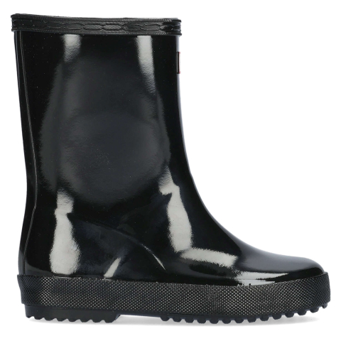 Hunter Kids First Gloss Boot Black