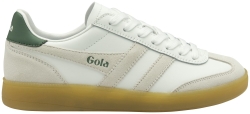 Gola Viper Leather White/White/Evergreen/Gum