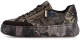 Rieker M7711 Halbschuhe Nougat/Schwarz-Pastell/Antik