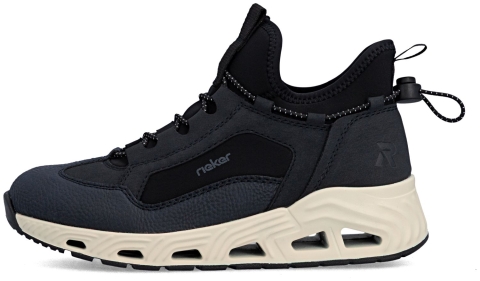 Rieker N5254 Kurzstiefel Pazifik/Pazifik/Schwarz