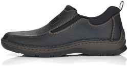 Rieker 05363 Halbschuhe Schwarz/Schwarz/Schwarz