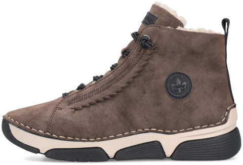 Rieker 45912 Stiefeletten Erde/Schwarz