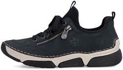 Rieker 45973 Halbschuhe Pazifik/Schwarz