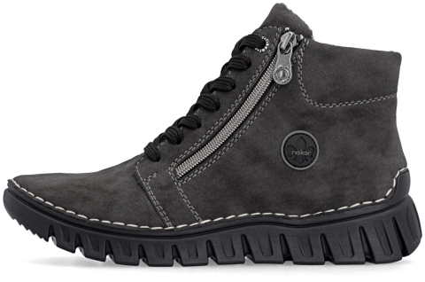 Rieker 57502 Stiefeletten Anthrazit