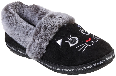 Skechers Bobs Too Cozy Meow Pajamas Schwarz BLK