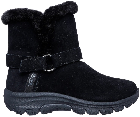 Skechers Easy Going Dreamers Luxe Vibes Slip-On Schwarz BLK