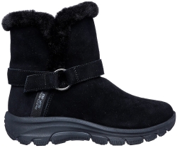 Skechers Easy Going Dreamers Luxe Vibes Slip-On Schwarz BLK