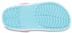 Crocs Crocband Clog Kids Ice Blue/White Gr&ouml;&szlig;e EU 33-34 Normal