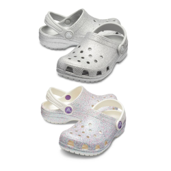 Crocs Classic Glitter Clog Kids