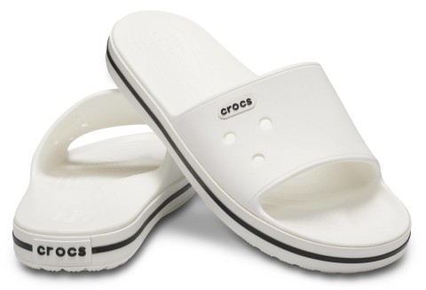 Crocs Crocband III Slide White/Black Gr&ouml;&szlig;e EU 41-42 Normal